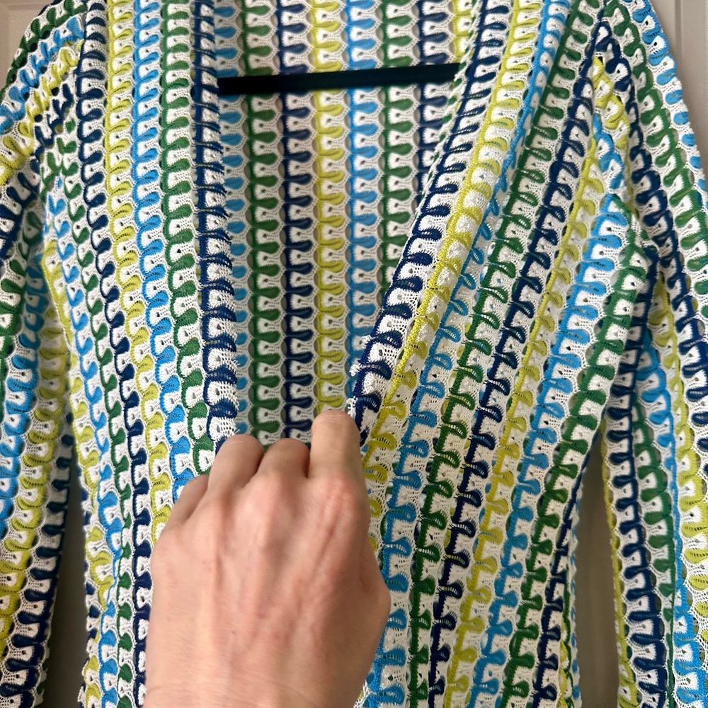 Multicolor Striped Dress/Coverup - Picture 3 of 5
